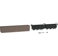 Truhlík Lechuza Balconera so zavlažovacím systémom a zásobníkom na zeminu