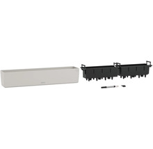 Kvetináč Lechuza Balconera Cottage 80 so zavlažovacím systémom a ukazovateľom hladiny vody