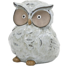 Dekoratívna keramická sova do interiéru