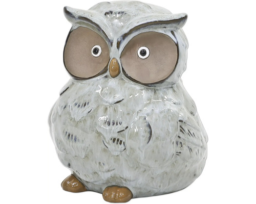 Dekoratívna keramická sova do interiéru