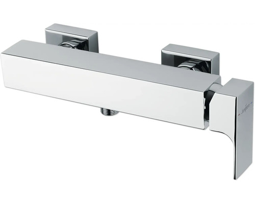 Nástenná sprchová batéria s hranatým dizajnom