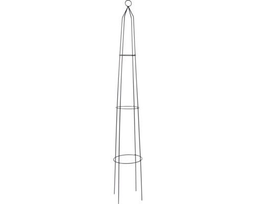 Opora na rastliny Levin 150 cm čierna