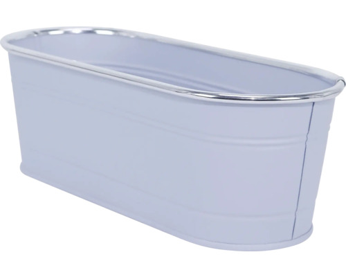 Obal na kvetináč oválny, kovový