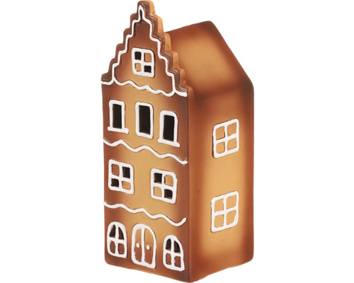 Dekorácia perníkovej chalúpky s oknami a dverami