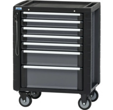 Dielenský vozík so siedmimi zásuvkami a kolieskami