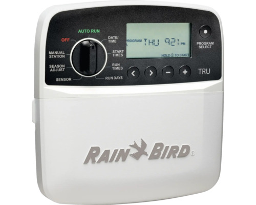 Zavlažovací počítač RainBird TRU6L 6-zónový pre vnútornú instaláciu