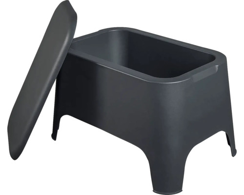 Odpadkový kôš s vekom pre vonkajšie použitie