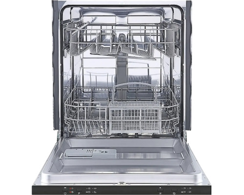 Otvorená umývačka riadu s košmi na riad