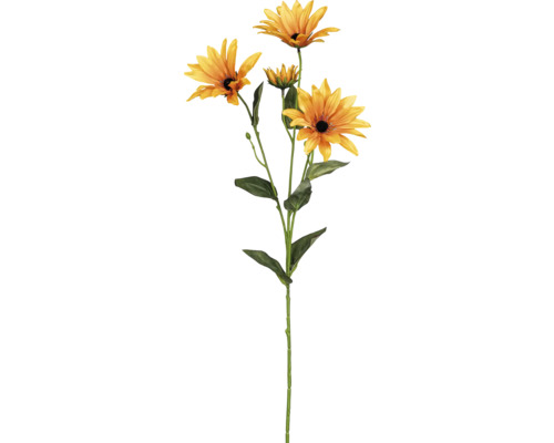 Sedmokráska umelá kvetina 76 cm oranžová