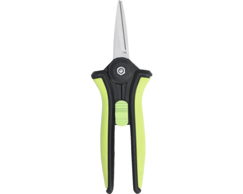 Záhradné nožnice s plastovými rukoväťami