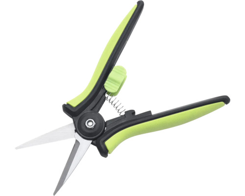 Záhradné nožnice s plastovou rukoväťou