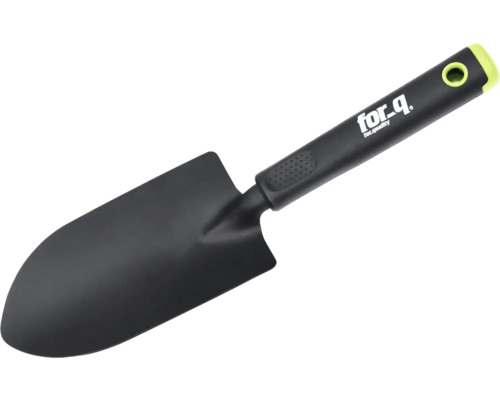 Kovová záhradná lopatka s plastovou rukoväťou