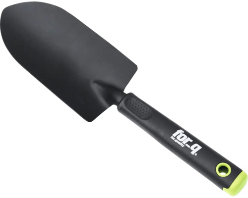 Kovová záhradná lopatka s plastovou rukoväťou