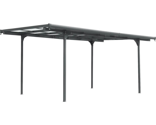 Voľne stojace zastrešenie terasy s priehľadnou strechou