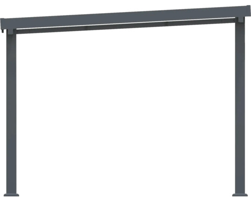 Kovová rámová konštrukcia pre carport