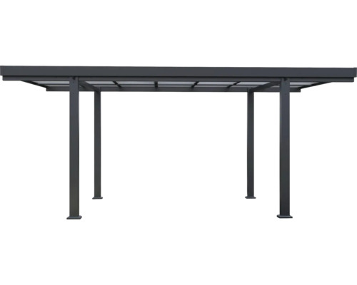 Voľne stojaci kovový prístrešok pre vonkajšie použitie