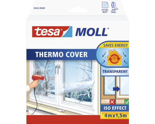 Samolepiaca fólia Thermo Cover transparentná 4,0x1,5 m