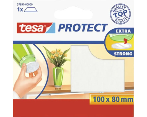 Tesa Protect klzáky z plsti, 100 x 80 mm, na ochranu povrchov