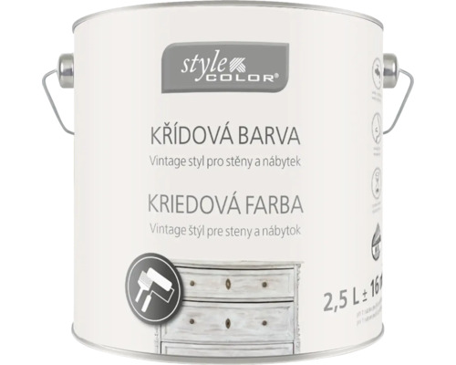 StyleColor Kriedová farba 2,5 l svetlosivá