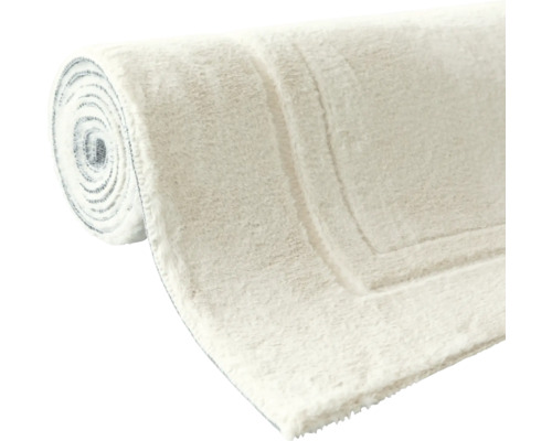 Zrolovaná kúpeľňová predložka s bordúrou