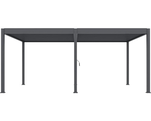 Hliníková lamelová pergola s nastaviteľnými lamelami pre vonkajšie použitie