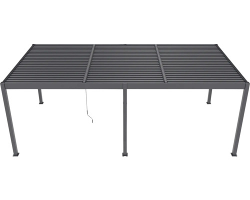 Pergola s lamelovou strechou