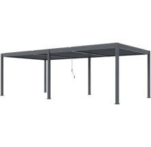 Voľne stojaca pergola s nastaviteľnými lamelami pre vonkajšie použitie