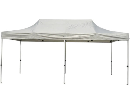 Párty stan s kovovou konštrukciou a látkovou strechou