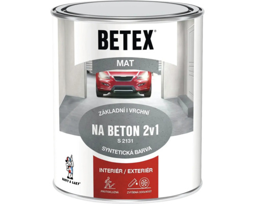 Penetračný náter na betón Betex 2v1 sivý 0,8 kg