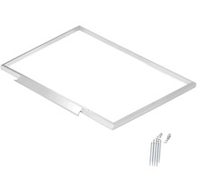 LED panel s montážnym materiálom