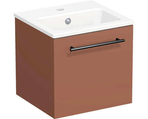 Kúpeľňová skrinka s umývadlom Intedoor TRENTA 40 cm cotto matná TRE MINI 40 1Z B A9556 Kúpeľňová skrinka s umývadlom Intedoor TRENTA 40 cm cotto matná TRE MINI 40 1Z B A9556