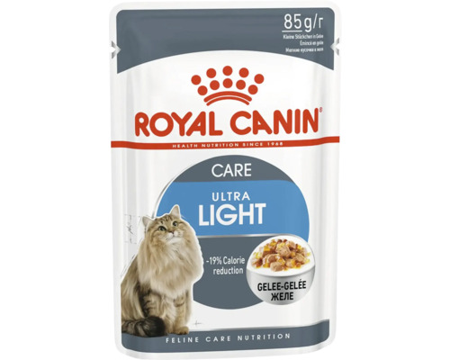 Krmivo pre mačky Royal Canin Ultra Light v 85-gramovom vrecku