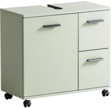 Skrinka pod umývadlo so zásuvkami a kolieskami