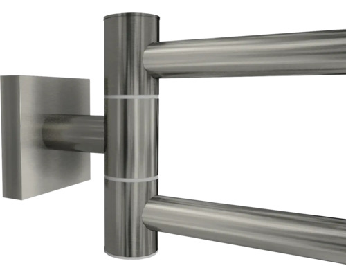 Otočný držiak na uteráky z kovu na montáž na stenu