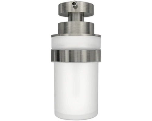 Dávkovač mydla z nehrdzavejúcej ocele a plastu