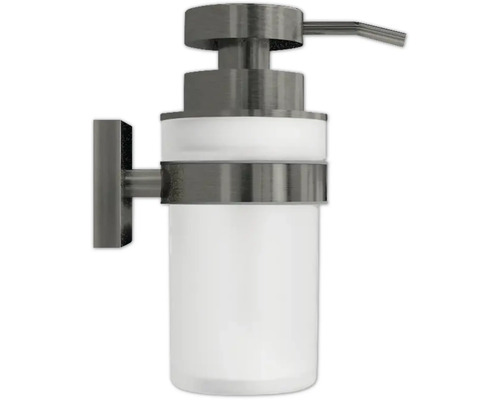Nástenný dávkovač mydla z kovu a plastu do kúpeľne