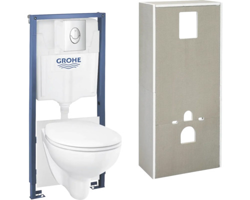 Závesné WC set GROHE Solido Bau Ceramic vr. WC dosky 36530000