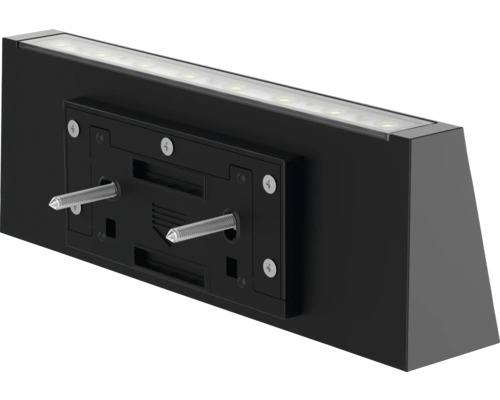 LED nástenné svietidlo na vonkajšiu montáž so skrutkami