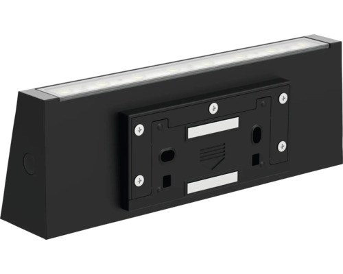 Čierne LED svetlo pod skrinku na montáž