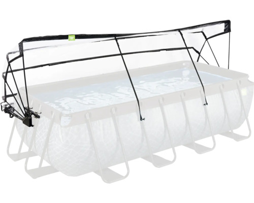 Zastrešenie bazéna pre obdĺžnikový bazén