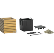 Kvetináč Lechuza Quadro s príslušenstvom