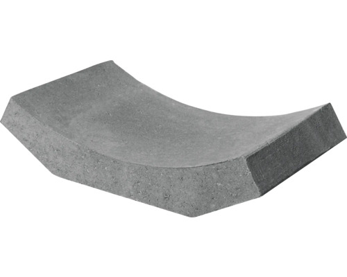 Betónový žľab 62 x 30 x 15,2 cm TBM 1-60 sivý Betónový obrubník so žliabkom