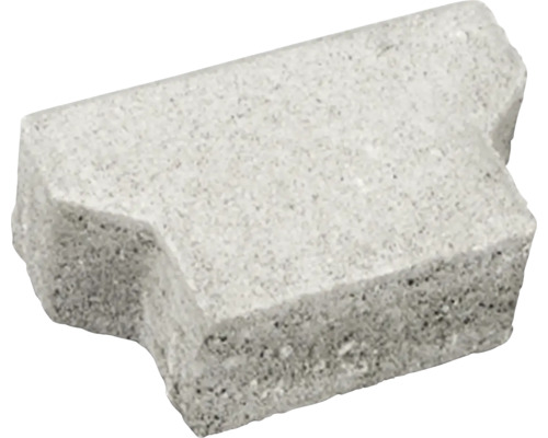 Zámková dlažba Háčko polovičný prvok 16,5 x 10 x 8 cm sivá Zámková dlažba Háčko polovičný prvok 16,5 x 10 x 8 cm sivá