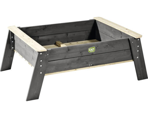 Pieskovisko EXIT Aksent Drevený vyvýšený záhon s logom EXIT Toys