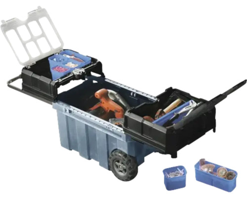 Pojazdný vozík na náradie s náradím a príslušenstvom