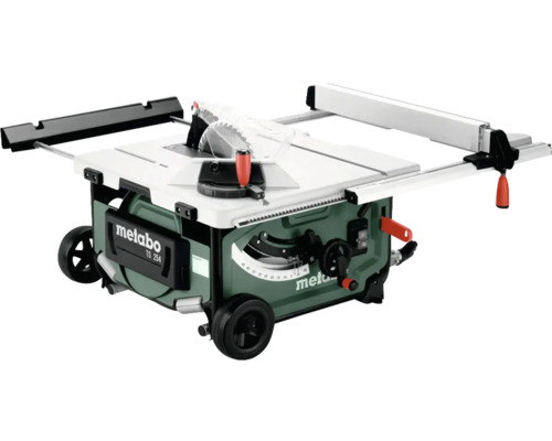 Stolová kotúčová píla Metabo s podvozkom