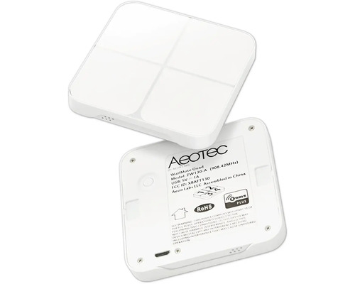 Diaľkové ovládanie Aeotec WallMote Quad