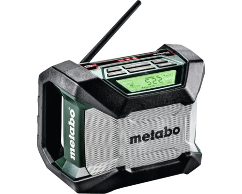 Stavebné rádio Metabo s anténou a digitálnym displejom
