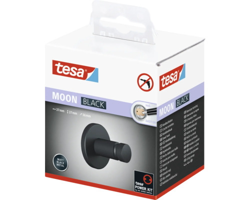 Balenie háčika na uteráky Tesa Moon Black