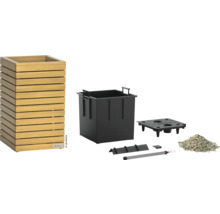 Kvetináč Lechuza Classico Color 43 so zavlažovacím systémom a príslušenstvom